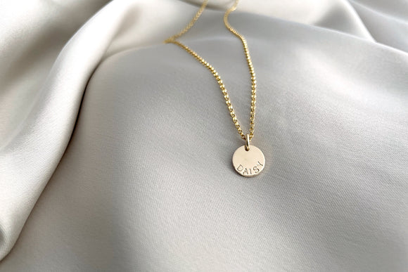 MINI Gold Name Necklace ★