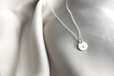 MINI Silver Initial Necklace ★